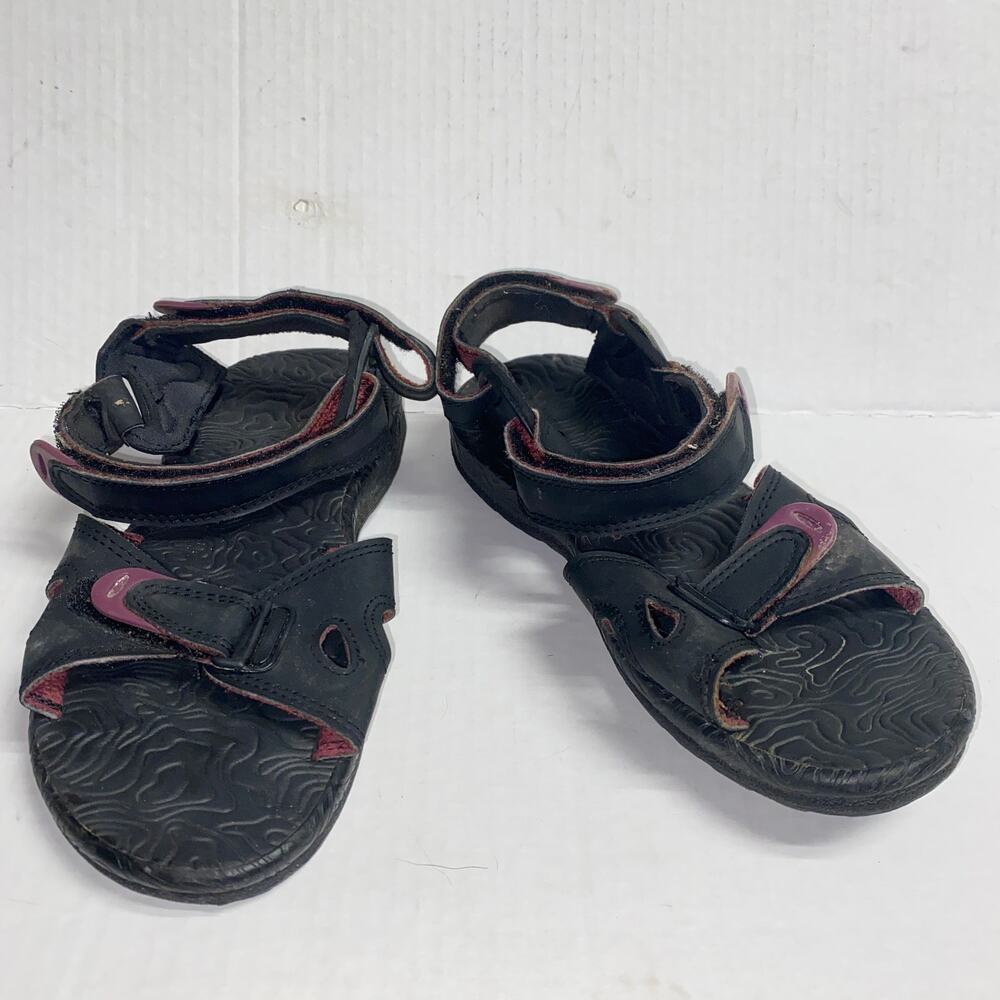 River Rapids Vintage Black Purple/Red Outdoor Hiking Sandals Women's Size 8